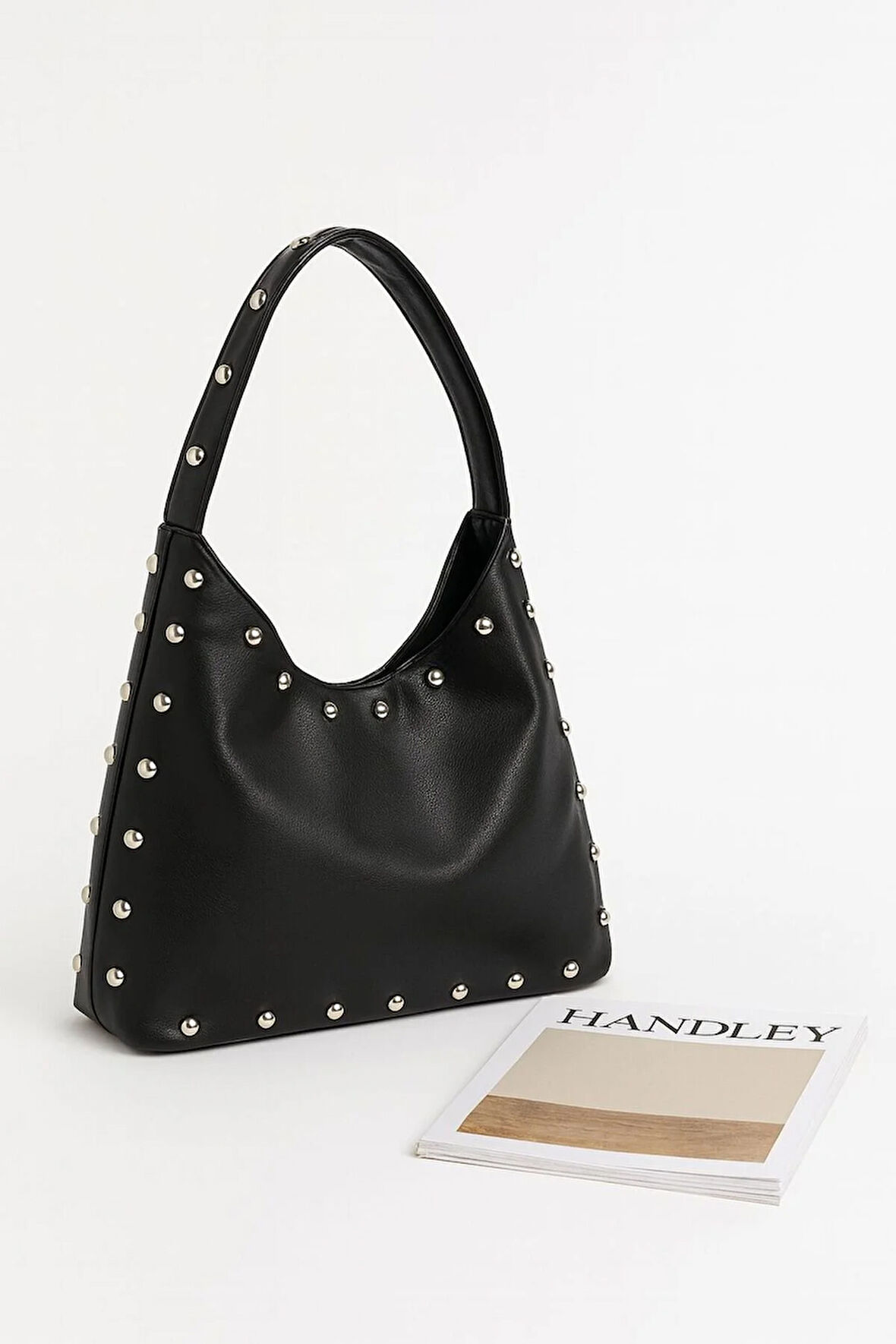 Stud Detaylı Omuz Çantası