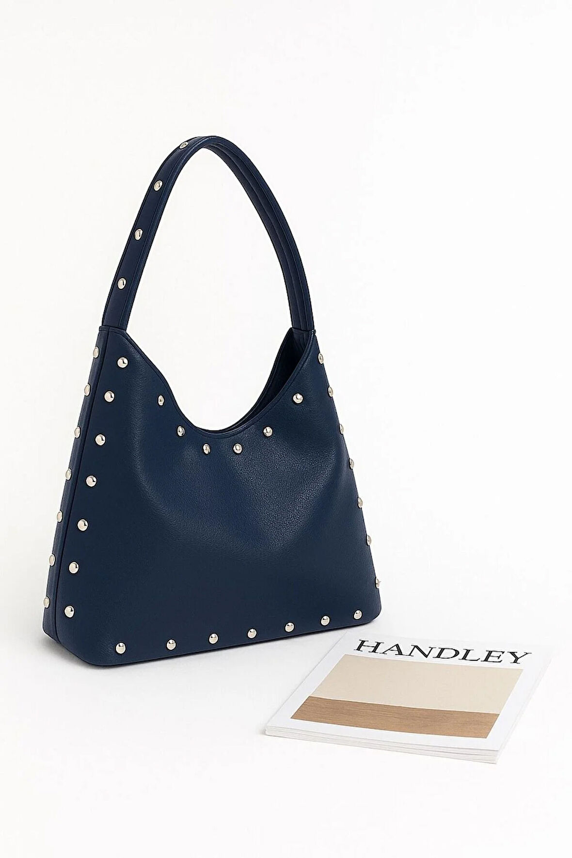 Stud Detaylı Omuz Çantası