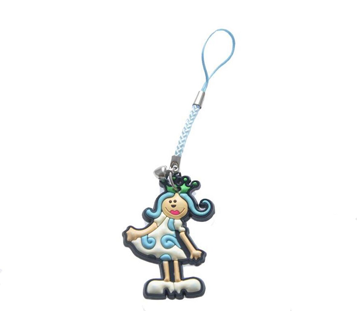 Hdmarketim Prenses Figürlü Çanta Ve Anahtarlık Süsü