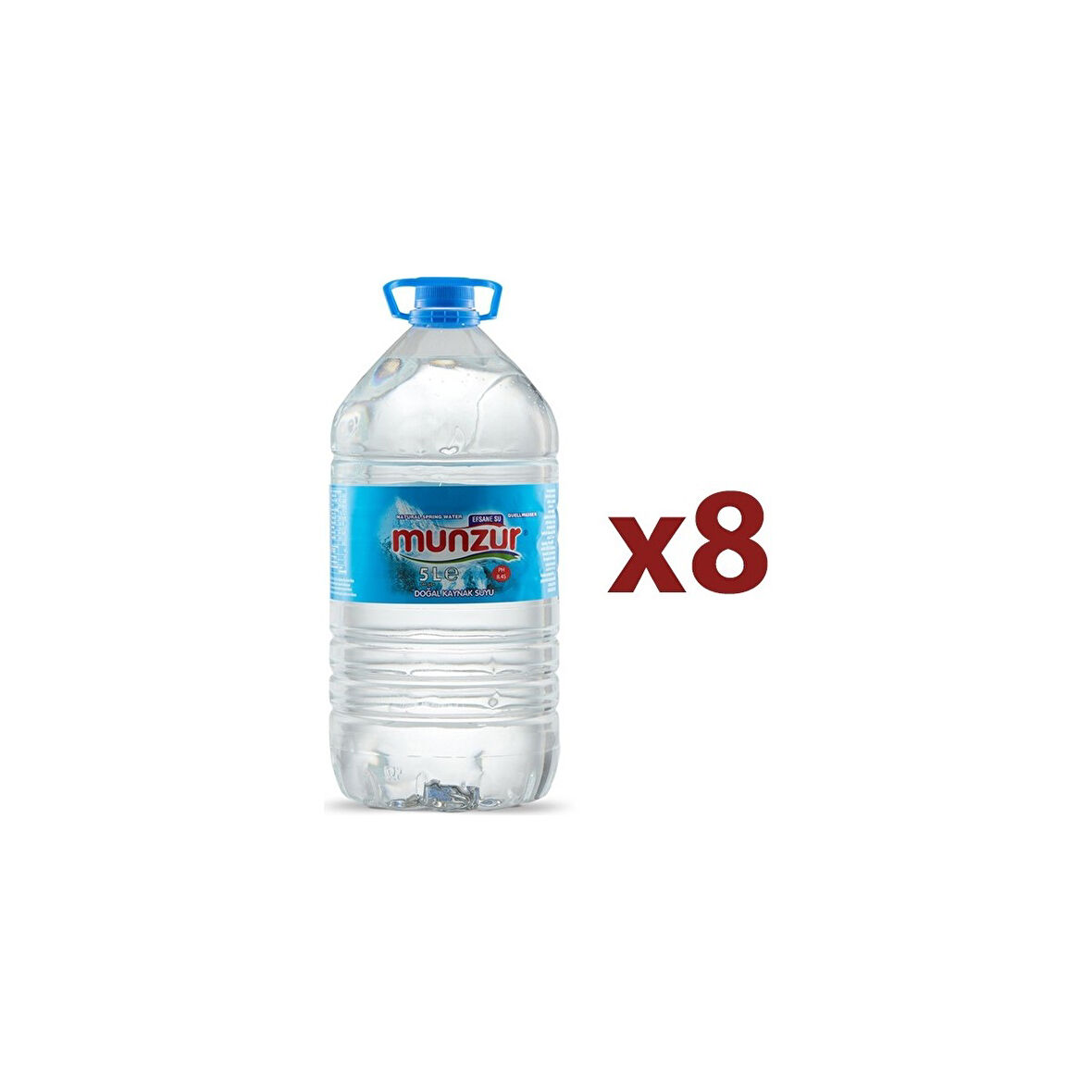 Munzur Su 5 lt x 8 Adet