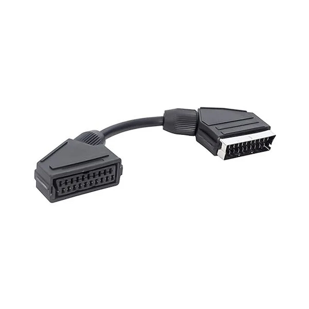 SCART ERKEK SCART DİŞİ 20 CM ARA KABLO