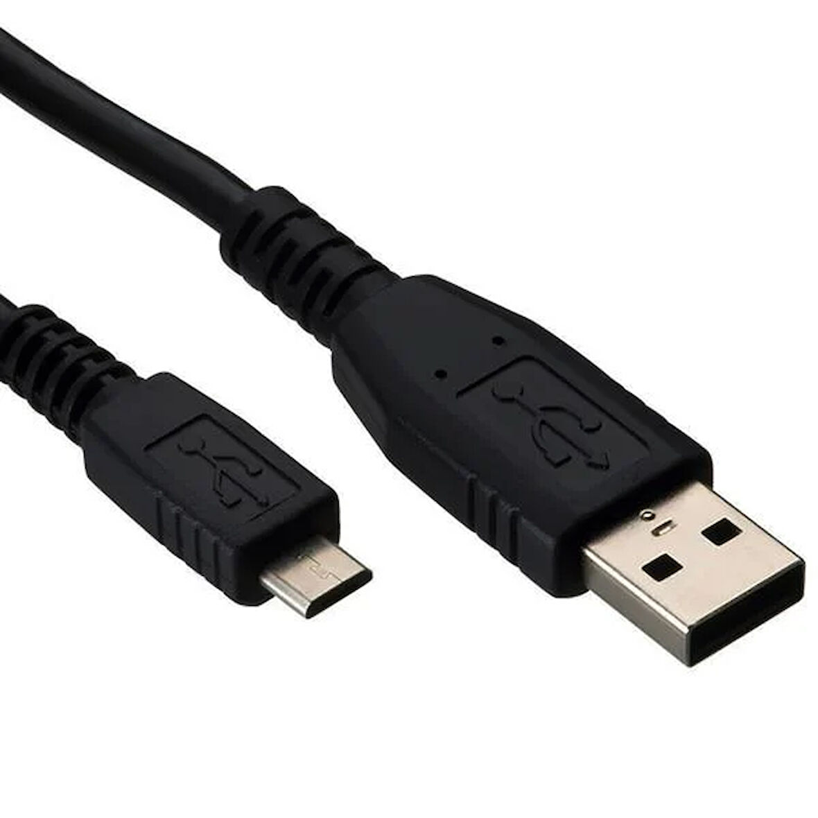 ANDROID*SAMSUNG SERİSİ MICRO USB 50 CM SİYAH ŞARJ VE DATA KABLOSU