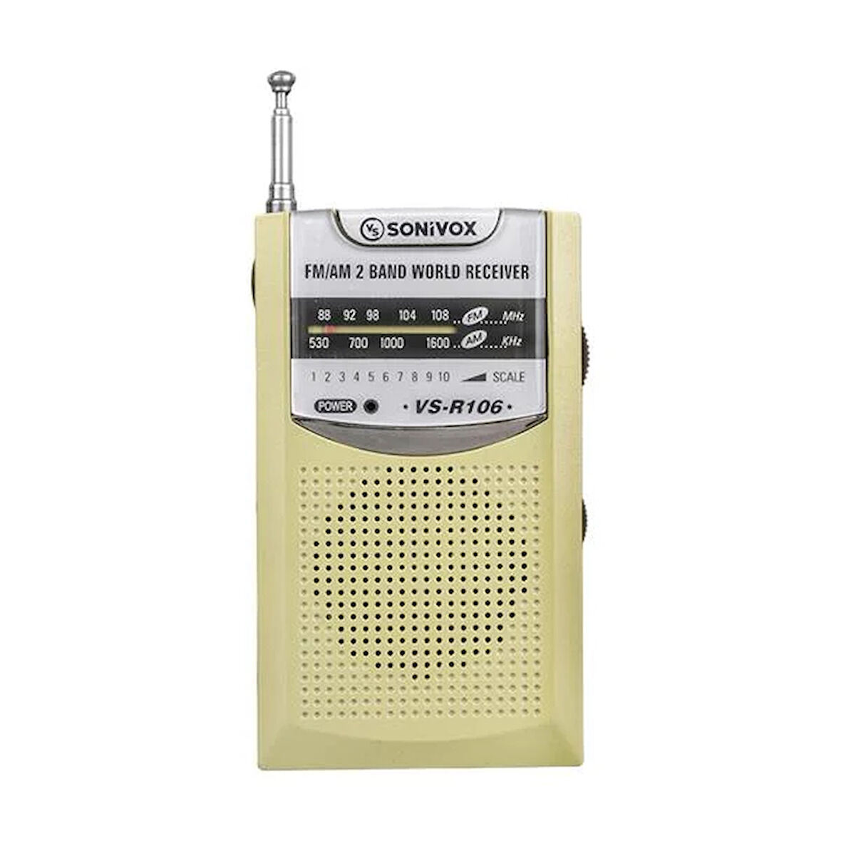 SONIVOX VS-R106 RENK CEP TİPİ ANALOG FM RADYO