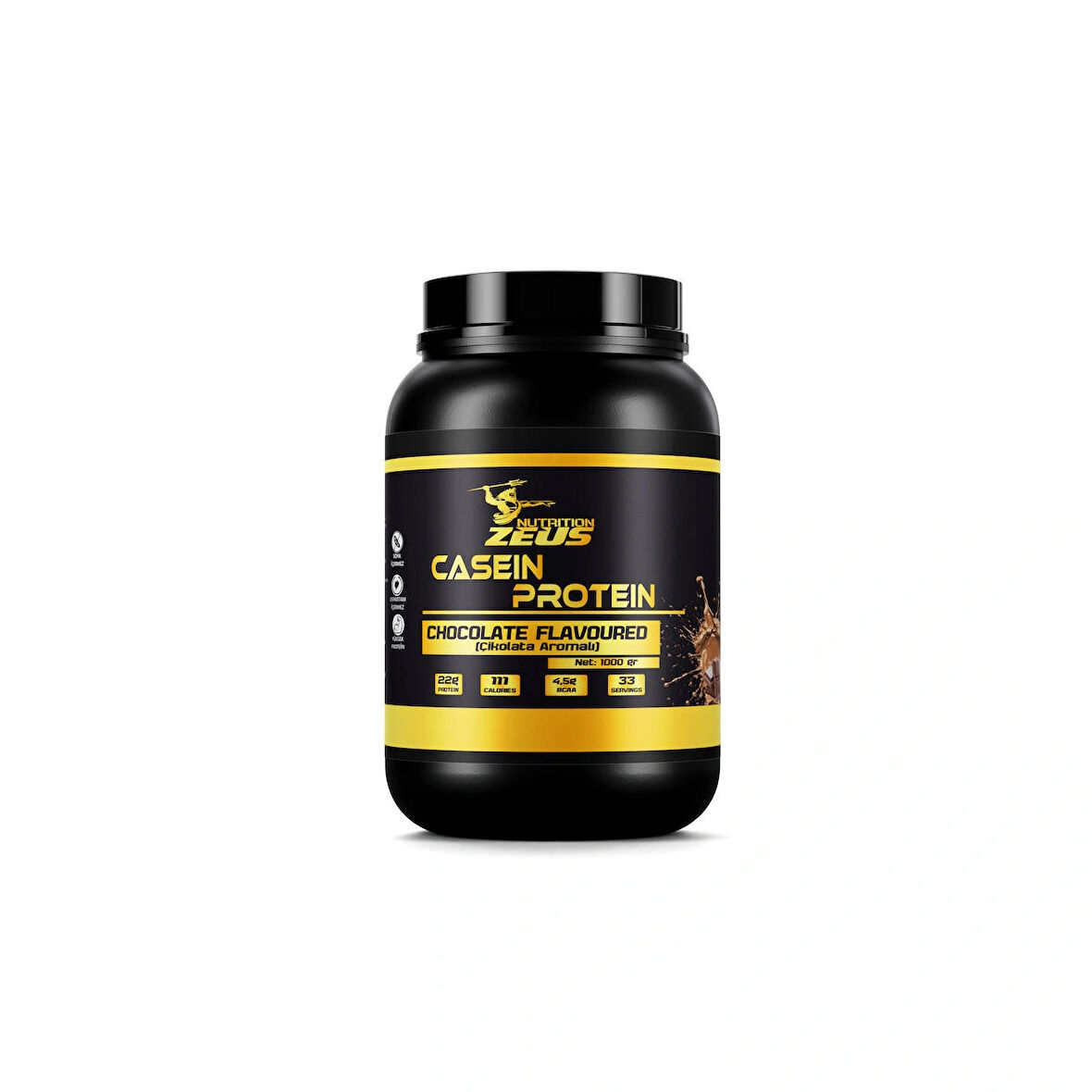Zeus Nutrition Casein Protein 1000 Gr-Çikolata-Aroma