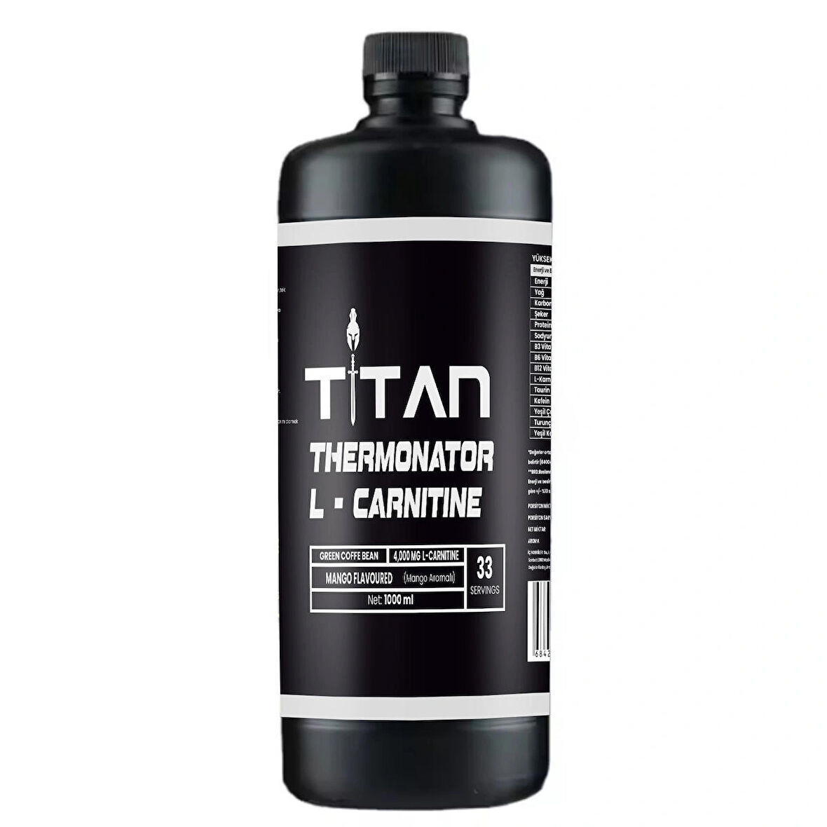 Titan Premium Thermonator L-Carnitine 1000ml 4000mg-Mango Aroma