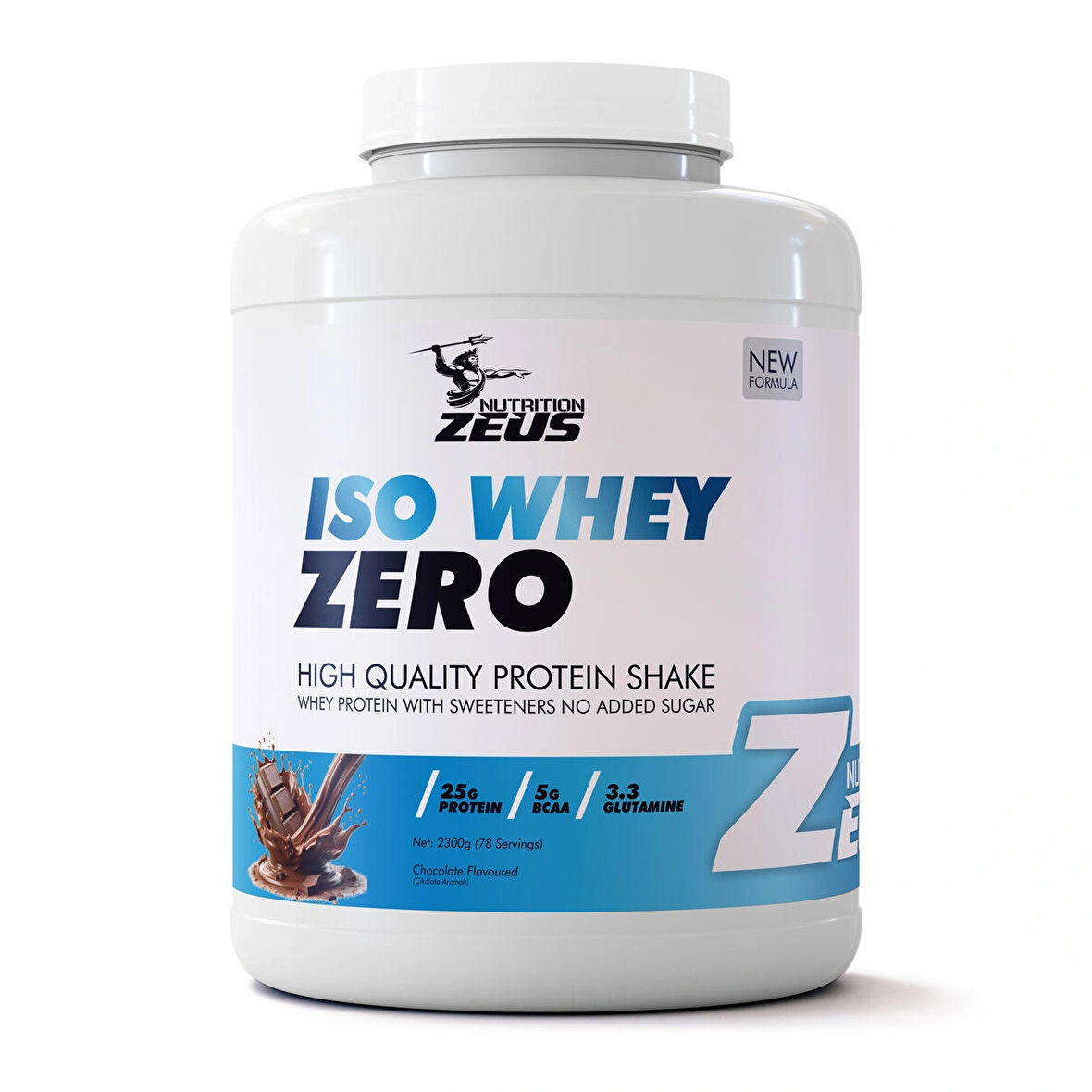 Zeus Nutrition ISO WHEY ZERO 2300GR - KİNDER AROMA-Shaker HEDİYE !