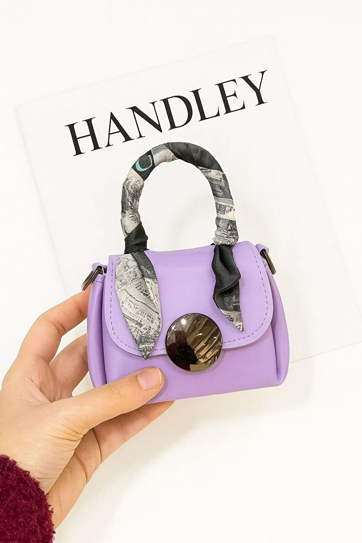 Lüks Mini El ve Omuz Çantası