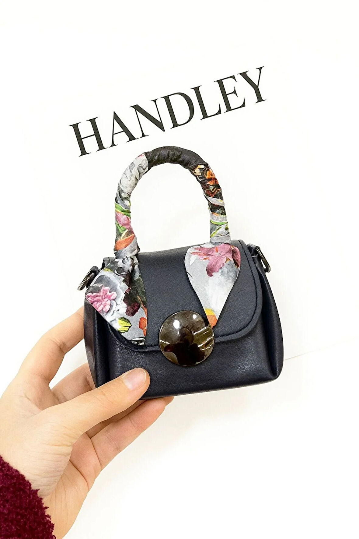 Lüks Mini El ve Omuz Çantası