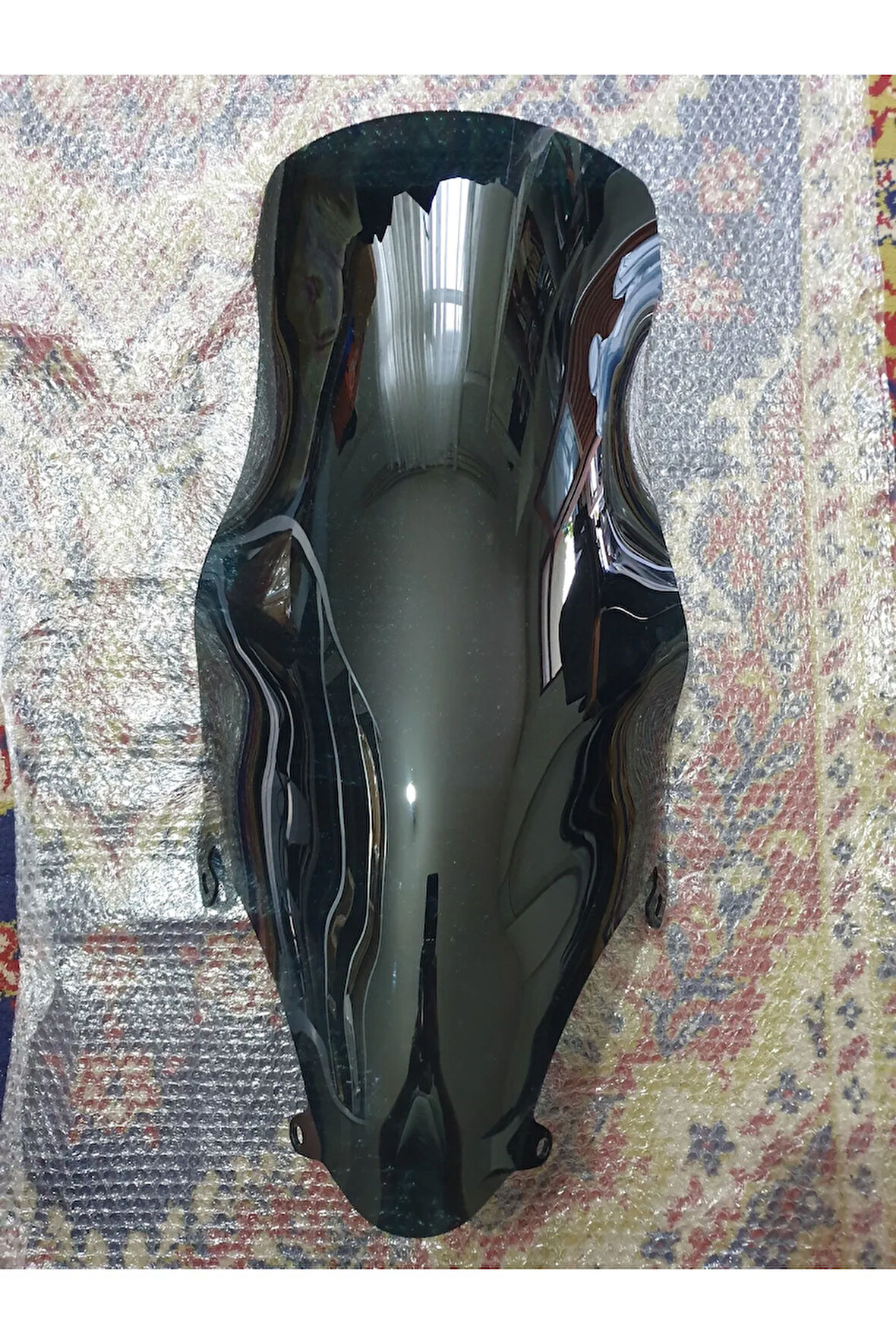 Honda Pcx Siperlik Ön Cam 2011 2013 Model 83cm Siyah Renkli 4mm UZUN CAM