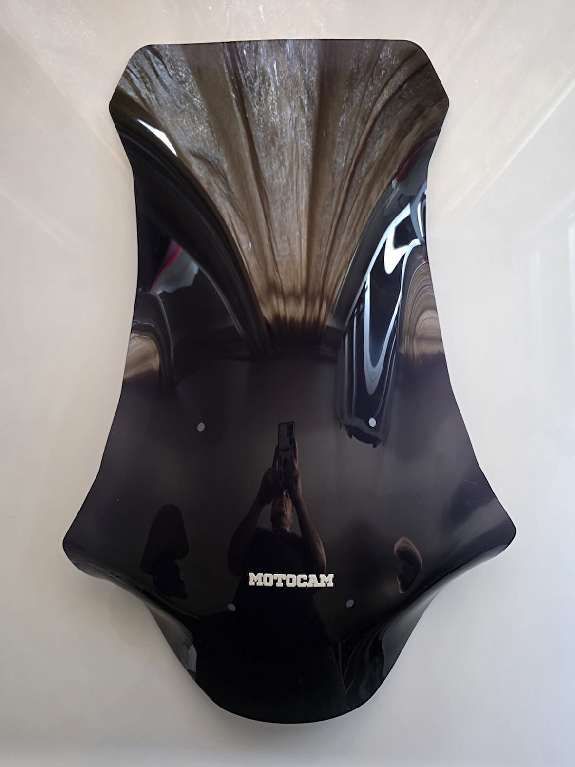 MOTOCAM Honda X-ADV 750 Siperlik Ön Cam 2017-2020 Model 70cm Siyah Renkli 4mm UZUN CAM