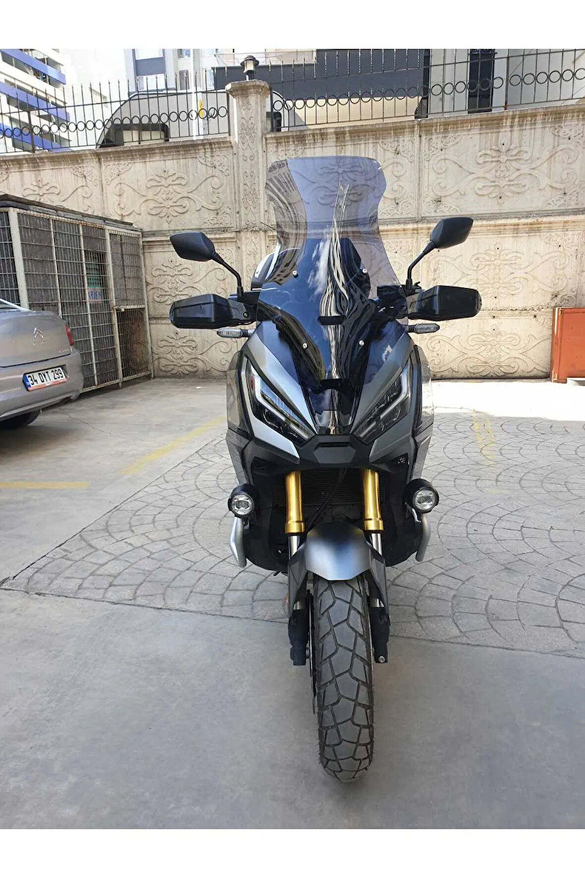 Honda X-ADV 750 Siperlik Ön Cam 2023 2024 Model 72cm Açıkfüme Renkli 4mm UZUN CAM