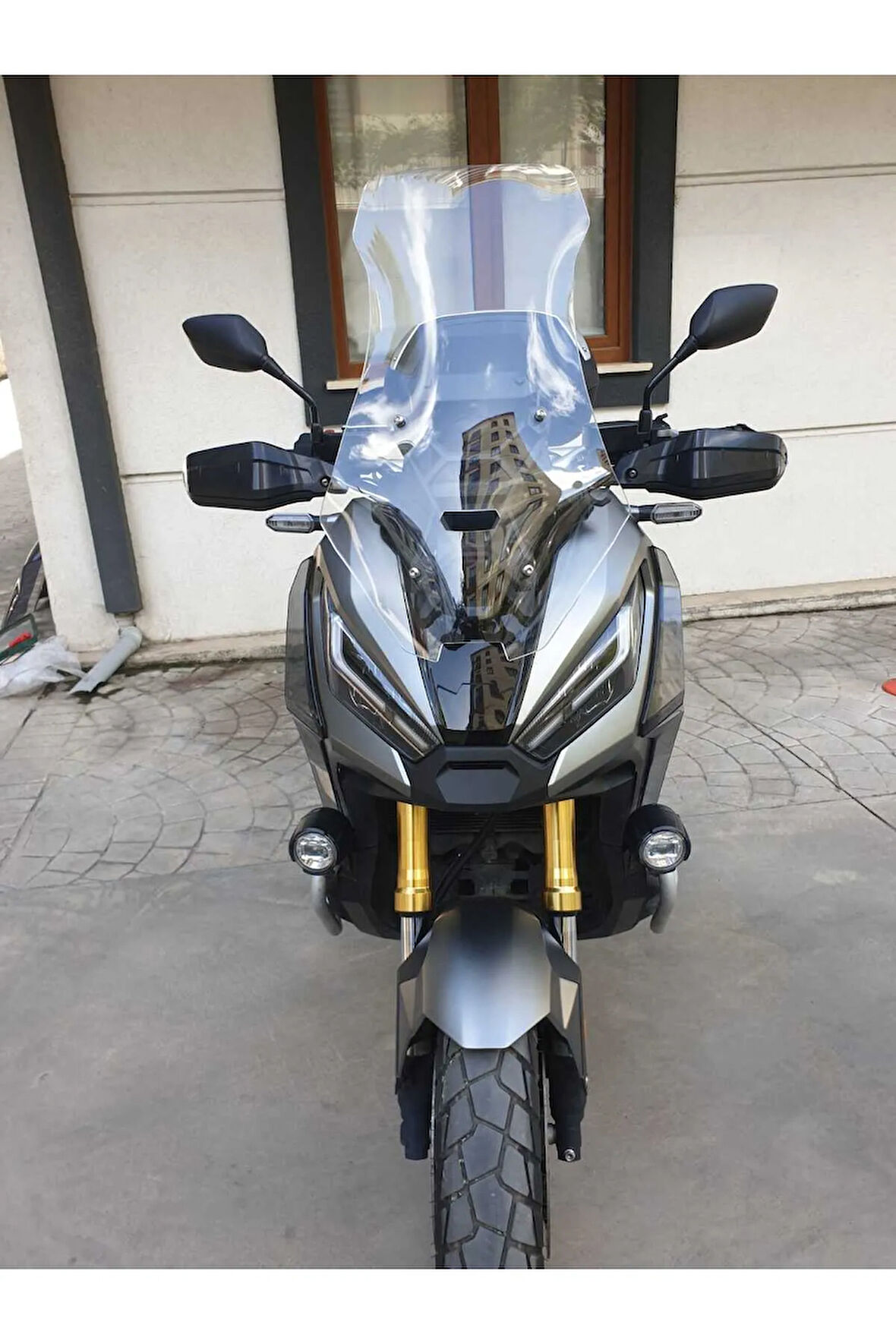 Honda X-ADV 750 Siperlik Ön Cam 2023 2024 Model 72cm Şeffaf Renkli 4mm UZUN CAM