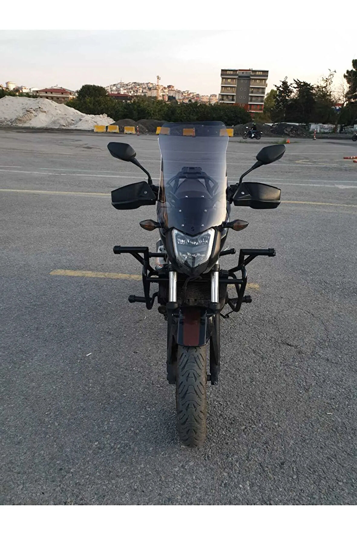 Honda Nc 700 750 S Siperlik Ön Cam 2012 2020 Model 50cm Açıkfüme Renkli 4mm ORTA BOYLU CAM