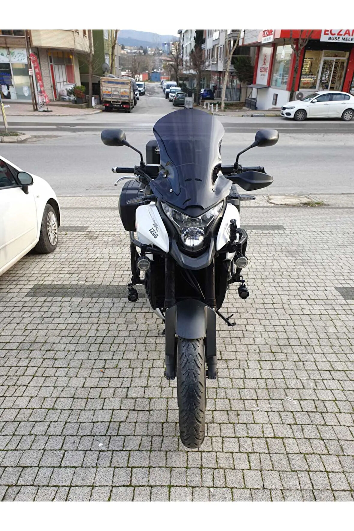 Honda VFR 1200 Siperlik Ön Cam 2023 2024 Model 58cm Siyah Renkli 4mm