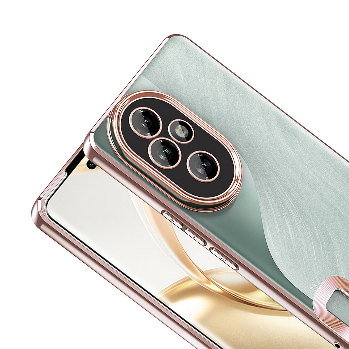 Honor 200 Pro Kılıf Kamera Korumalı Silikon Zr-Omega