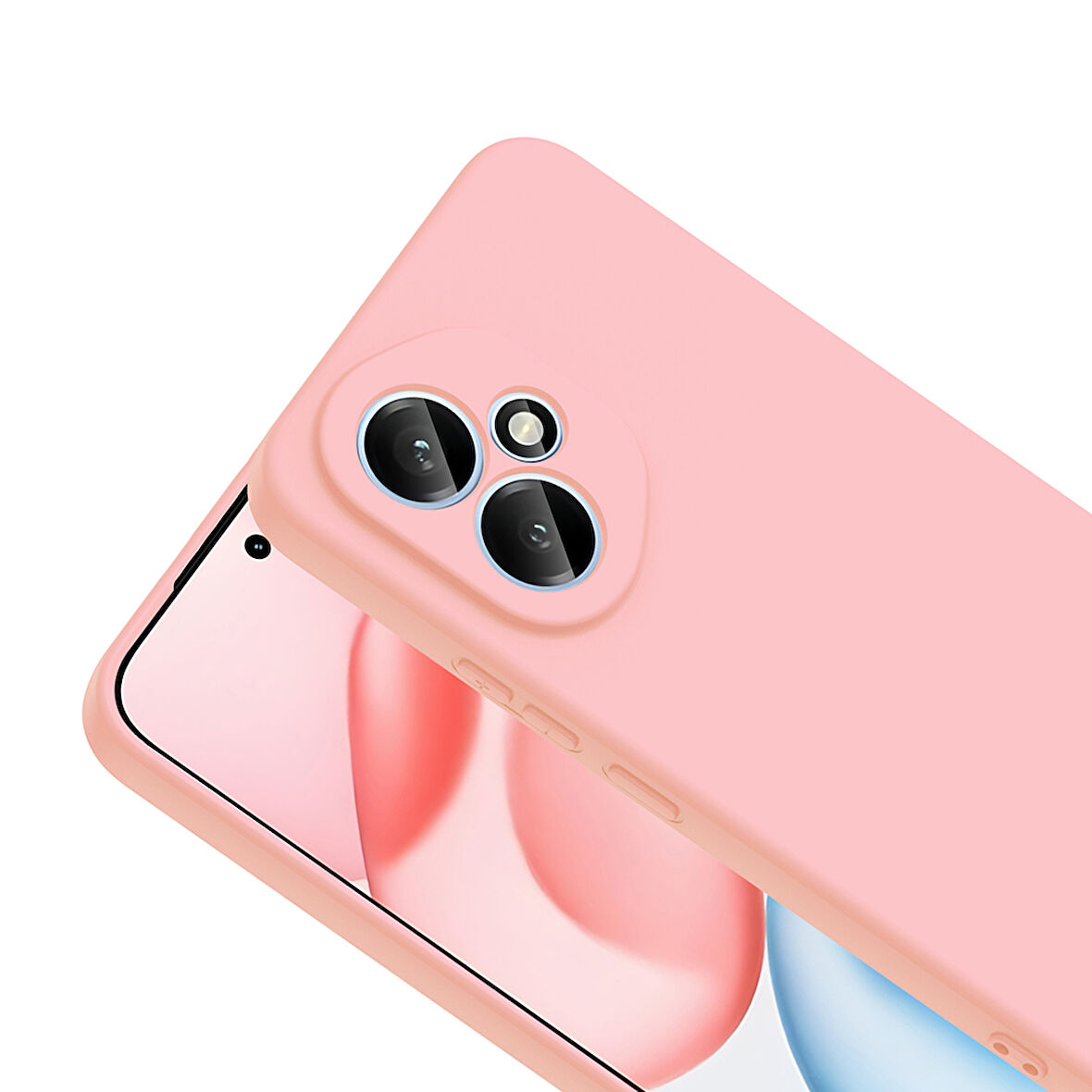 Honor 400 Kılıf içi Kadife Silikon Zr-Mara