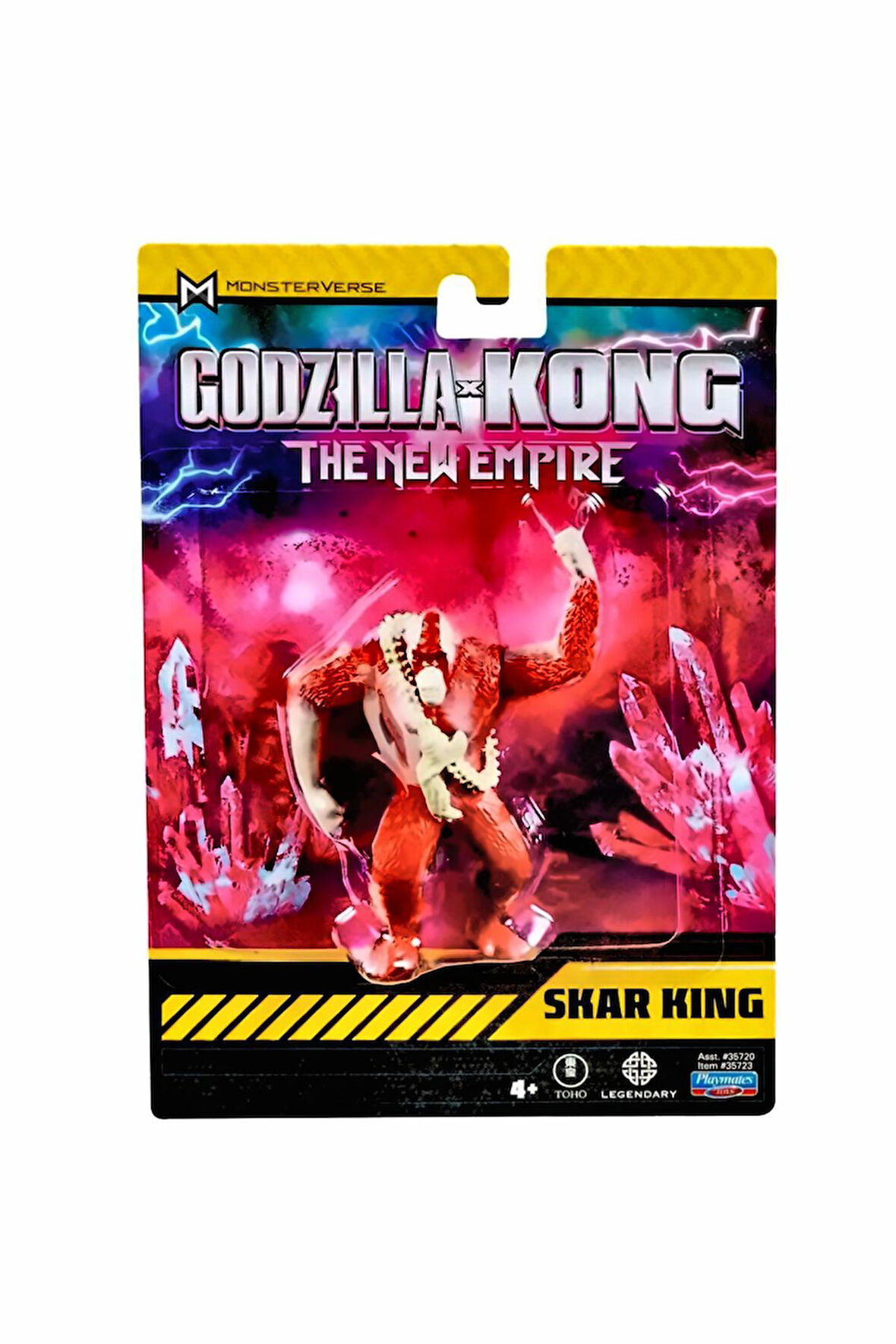 Godzilla Ve Kong Mini Figür 8cm - Skar King Kız Çocuk Eğitici Oyuncak Erkek Çocuk Oyuncaklar