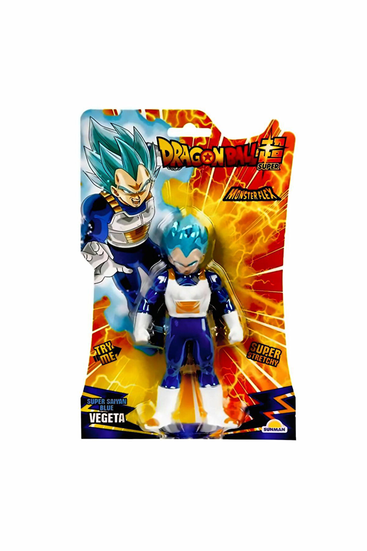 Dragon Ball Stretch Figür 15cm - Saiyan Blue Vegeta Kız Çocuk Eğitici Oyuncak Erkek Çocuk Oyuncaklar