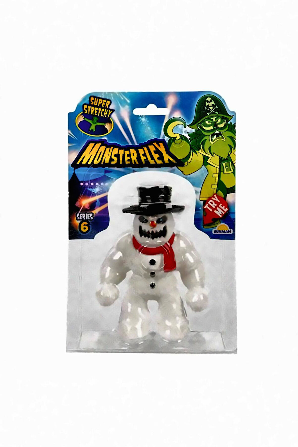 Oyuncak Tekli Figür Monster Flex S6 15cm Snow BadmanKız Çocuk Eğitici Oyuncak Erkek Çocuk Oyuncaklar