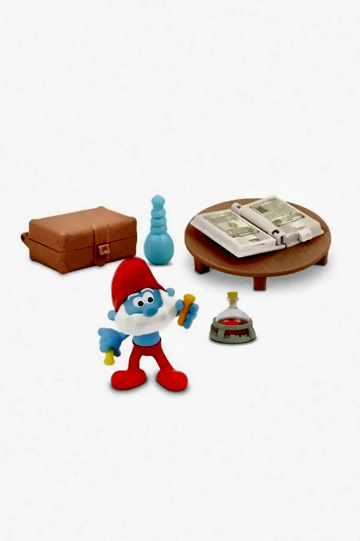 ba Figür oyun seti PUF18000 -Şirin Baba Figürlü Set Kız Çocuk Eğitici Oyuncak Erkek Çocuk Oyuncaklar