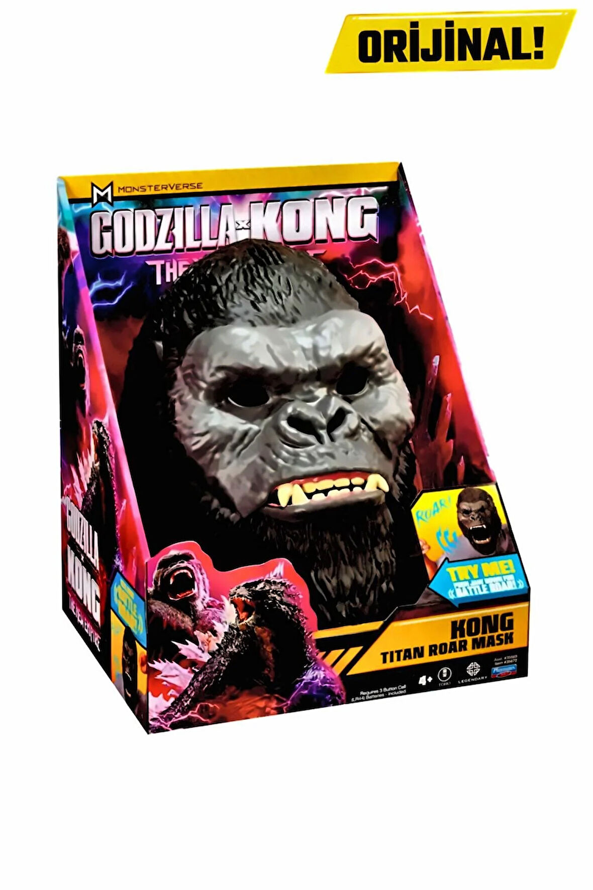 ve Kong Sesli Maske Kong Kız Çocuk Eğitici Oyuncak Erkek Çocuk Oyuncaklar
