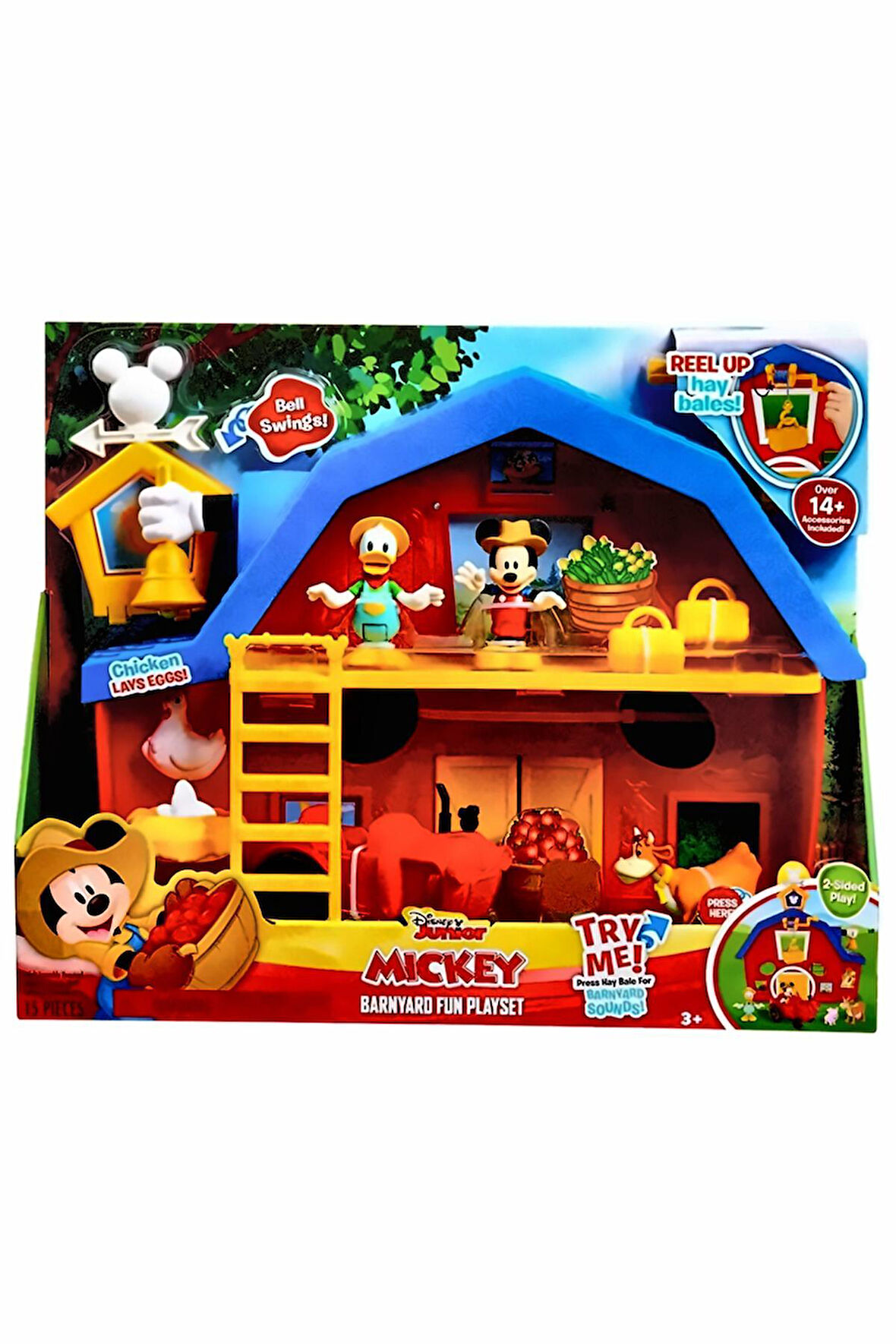 iftlik Oyun Seti Traktör Detaylı Oyun Seti 14 Parça Kız Çocuk Eğitici Oyuncak Erkek Çocuk Oyuncaklar