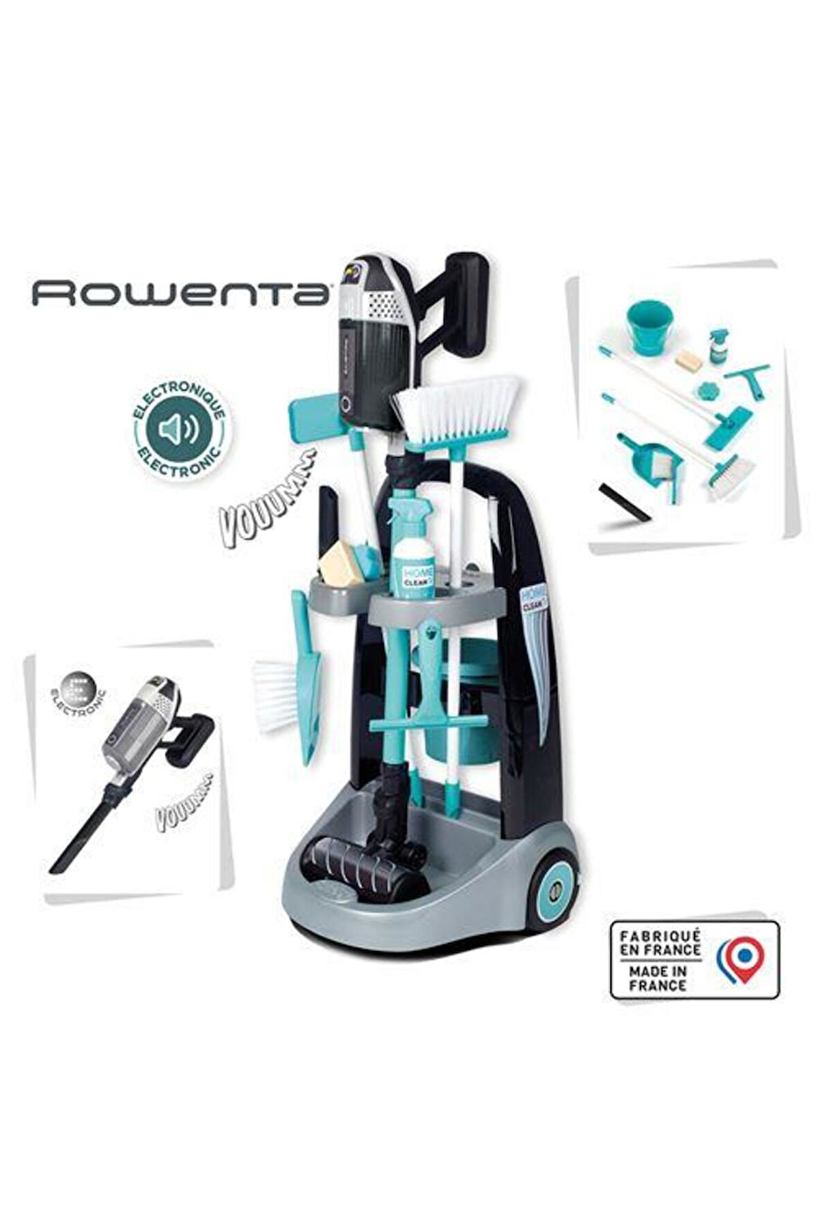 Oyuncak Elektrikli Süpürge Ve Temizlik Seti 330319 Kız Çocuk Eğitici Oyuncak Erkek Çocuk Oyuncaklar