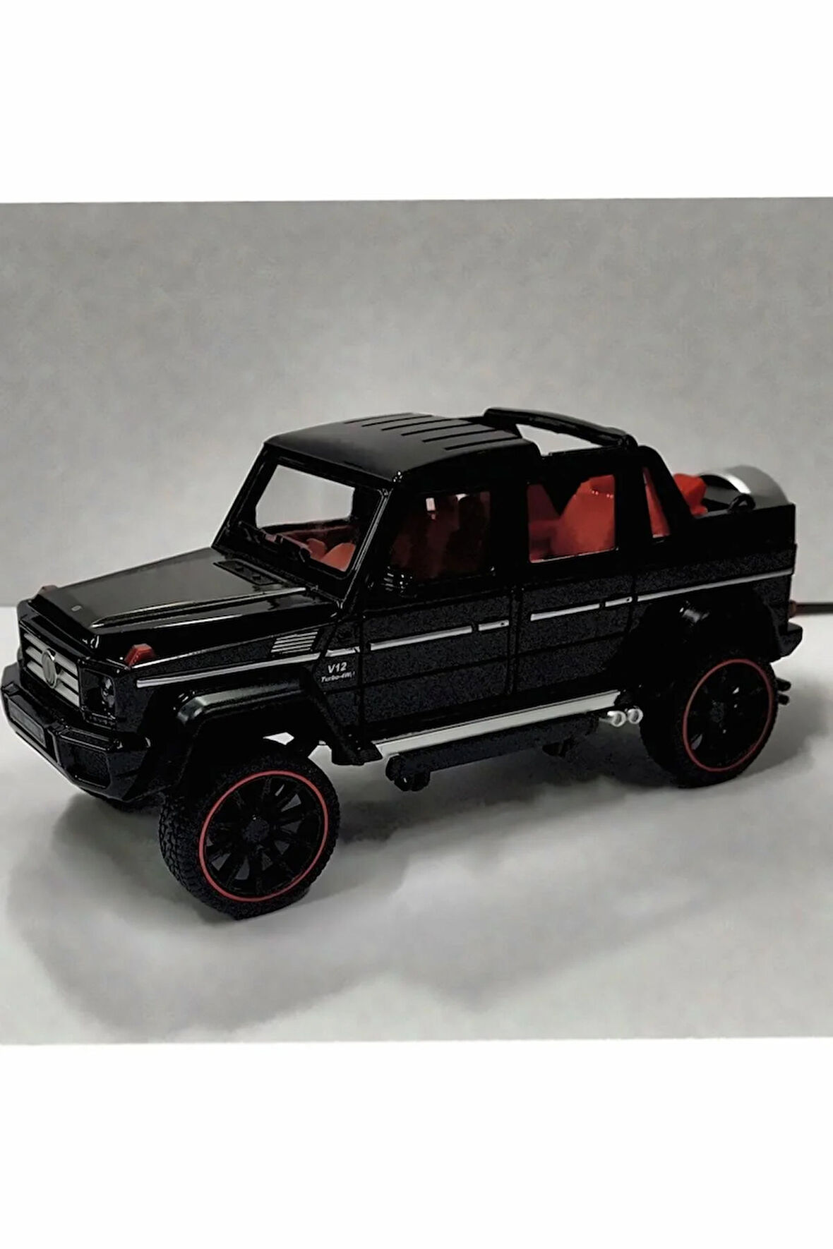 :22 Sesli Işıklı Kaput Bagaj Kapılar Açılabilen Jip Kız Çocuk Eğitici Oyuncak Erkek Çocuk Oyuncaklar