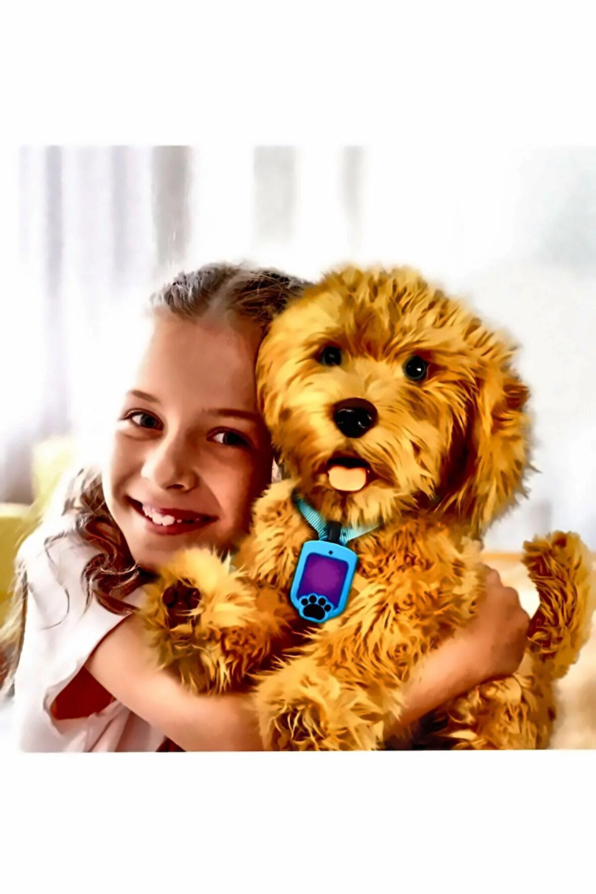 My Fuzzie Friends Sevimli Labrador Moji - Kız Çocuk Eğitici Oyuncak Erkek Çocuk Oyuncaklar