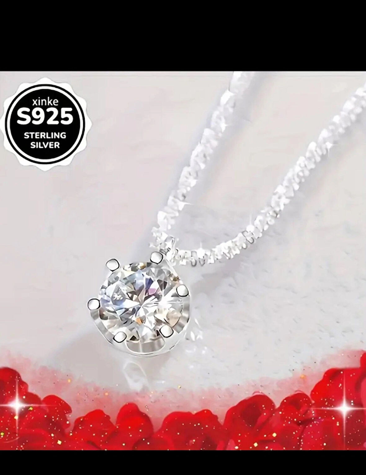 925 ayar gümüş tektaş kolye ZERAFETİN VE ŞIKLIĞIN KONUŞMASI