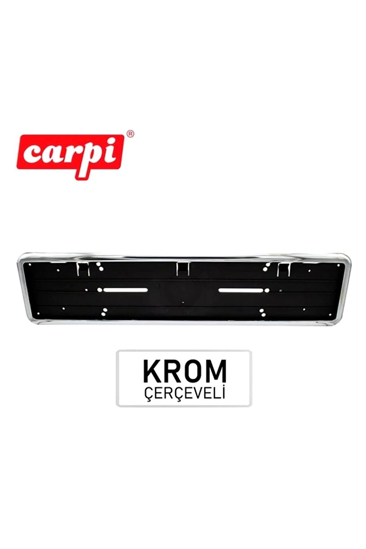 Carpi Hummer Tip Plakalık Yeni Nesil Tip Krom Çerçeveli 1 Adet