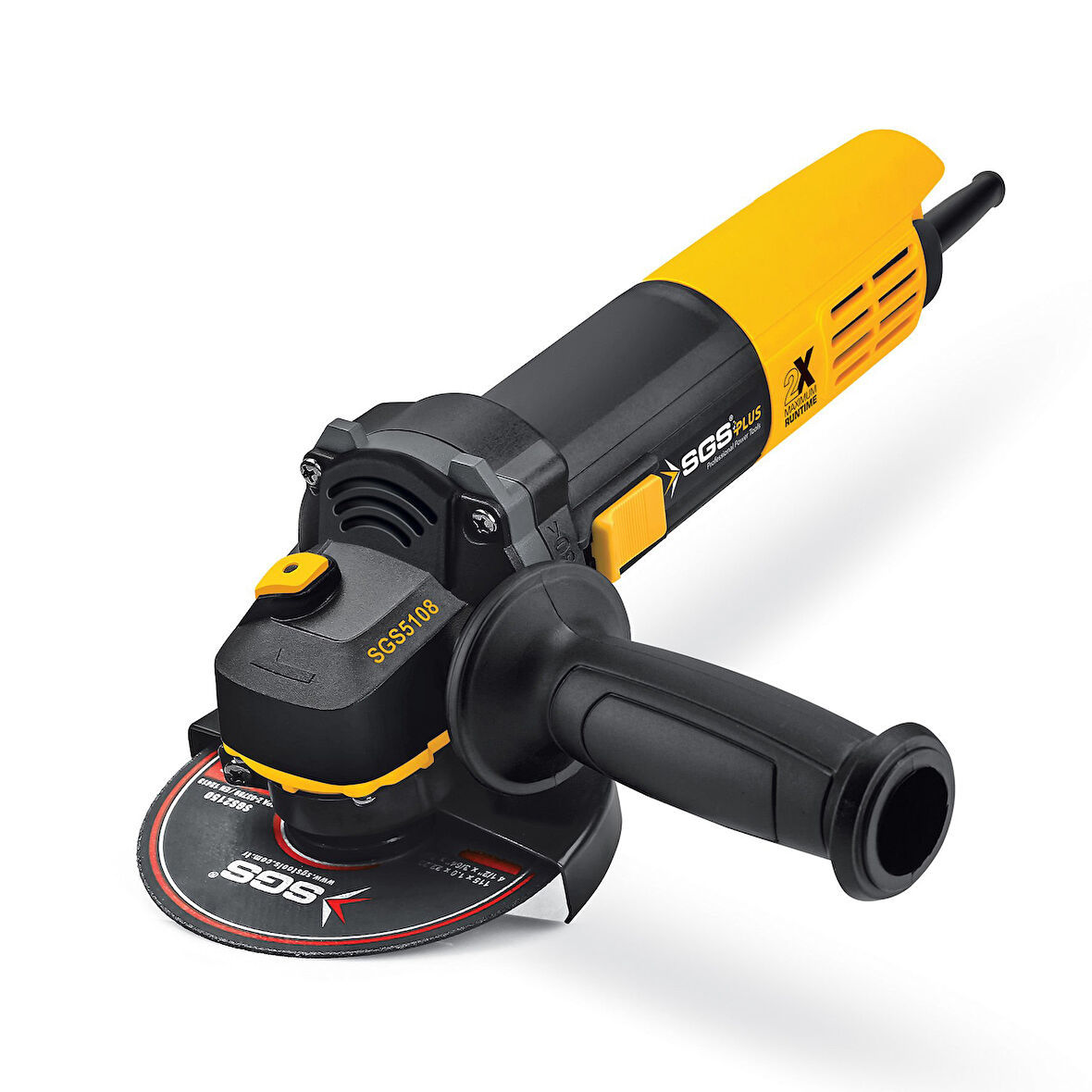 SGS5108 Profesyonel 115 - 125mm Avuç Taşlama Makinesi 850 Watt