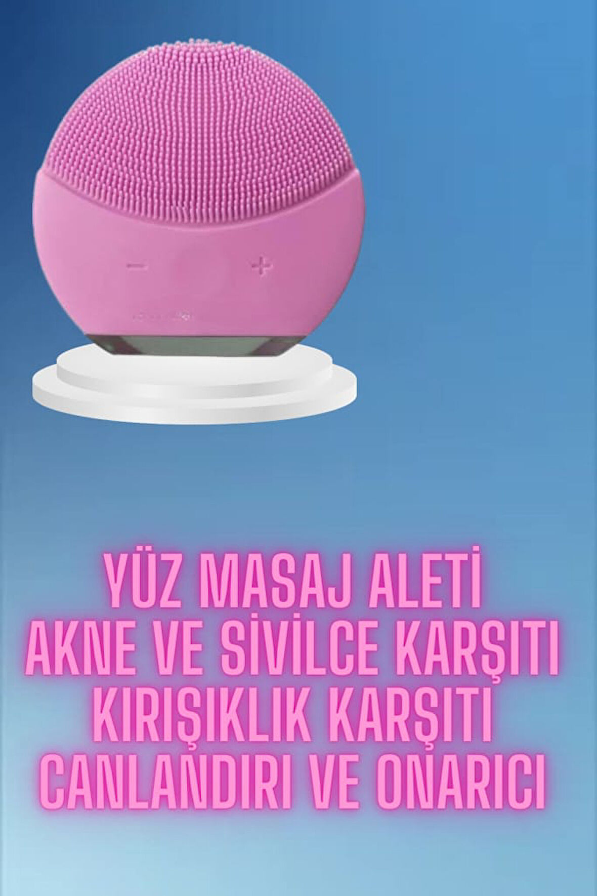 Yumuşak ve Temiz Cilt İçin 5 Başlıklı Masaj Cihazı