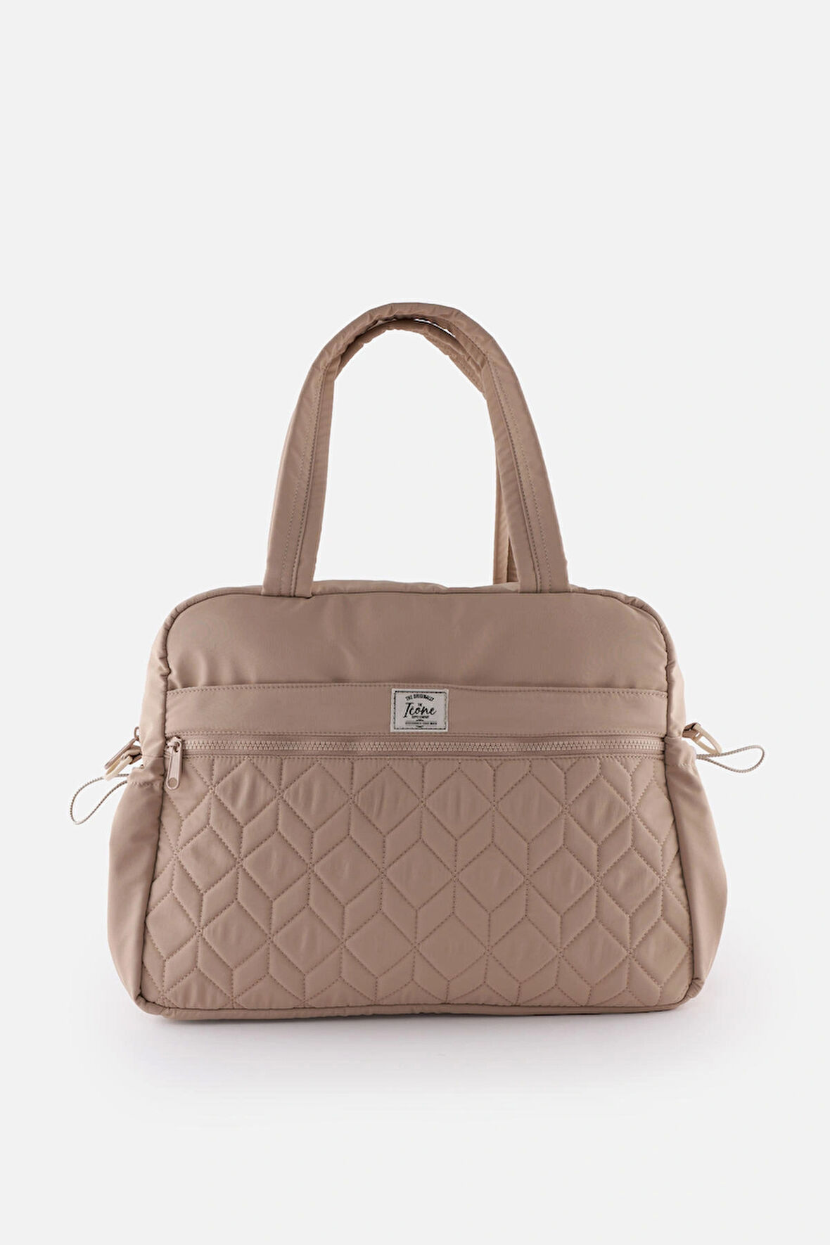 Spor Çanta Çok Cepli, Suluk & Biberon Bölmeli, Kapitone Detaylı, Valize Takılabilir