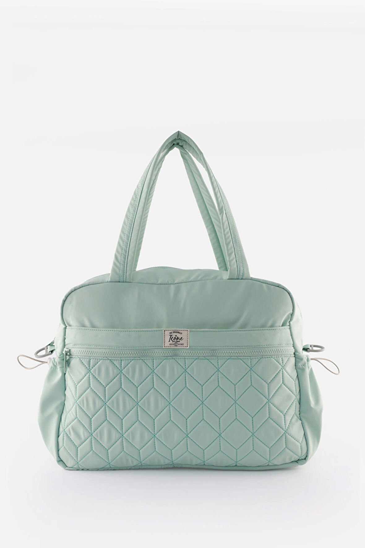 Spor Çanta Çok Cepli, Suluk & Biberon Bölmeli, Kapitone Detaylı, Valize Takılabilir