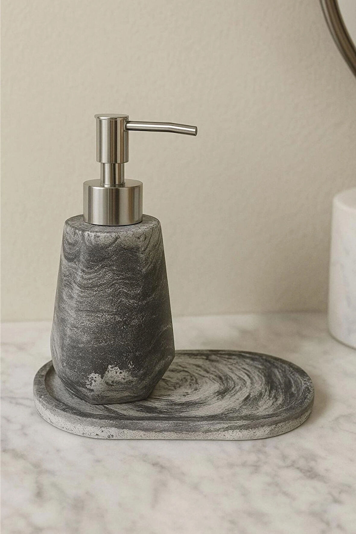 İkili Desenli Banyo Seti 