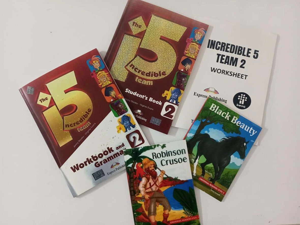INCREDIBLE 5 İNGİLİZCE EĞİTİM SETİ - 5 KİTAP