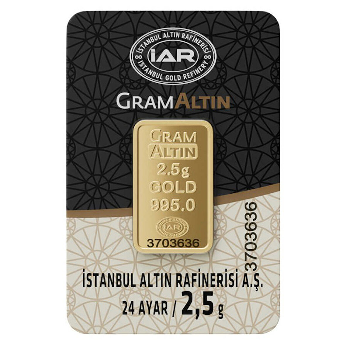 2.50 Gr 24 Ayar İAR Gram Altın