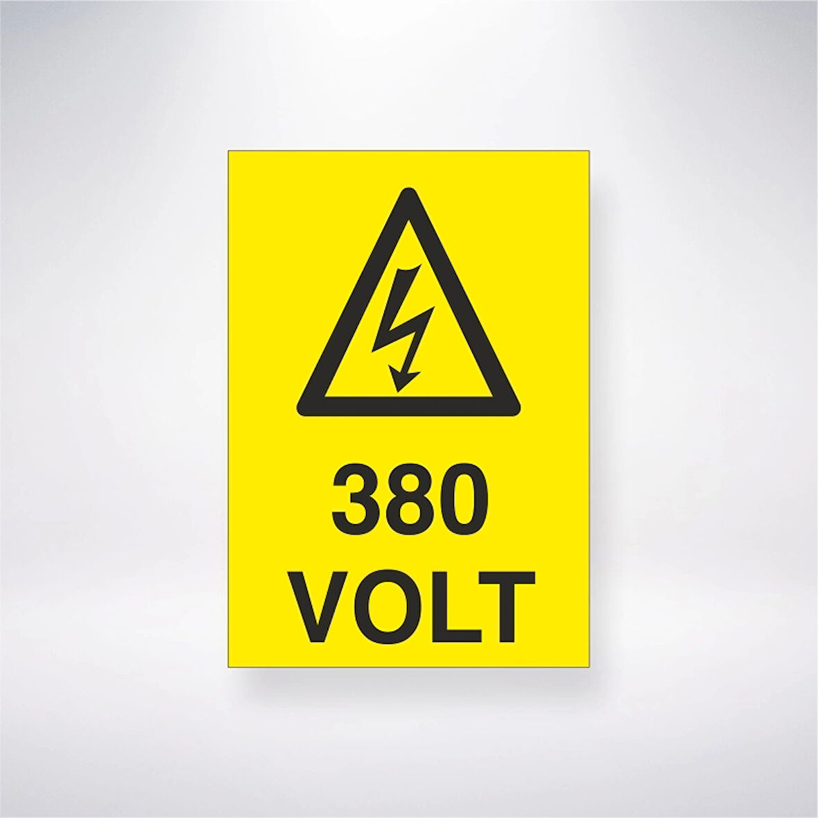 380 Volt Sticker 20X28 Cm
