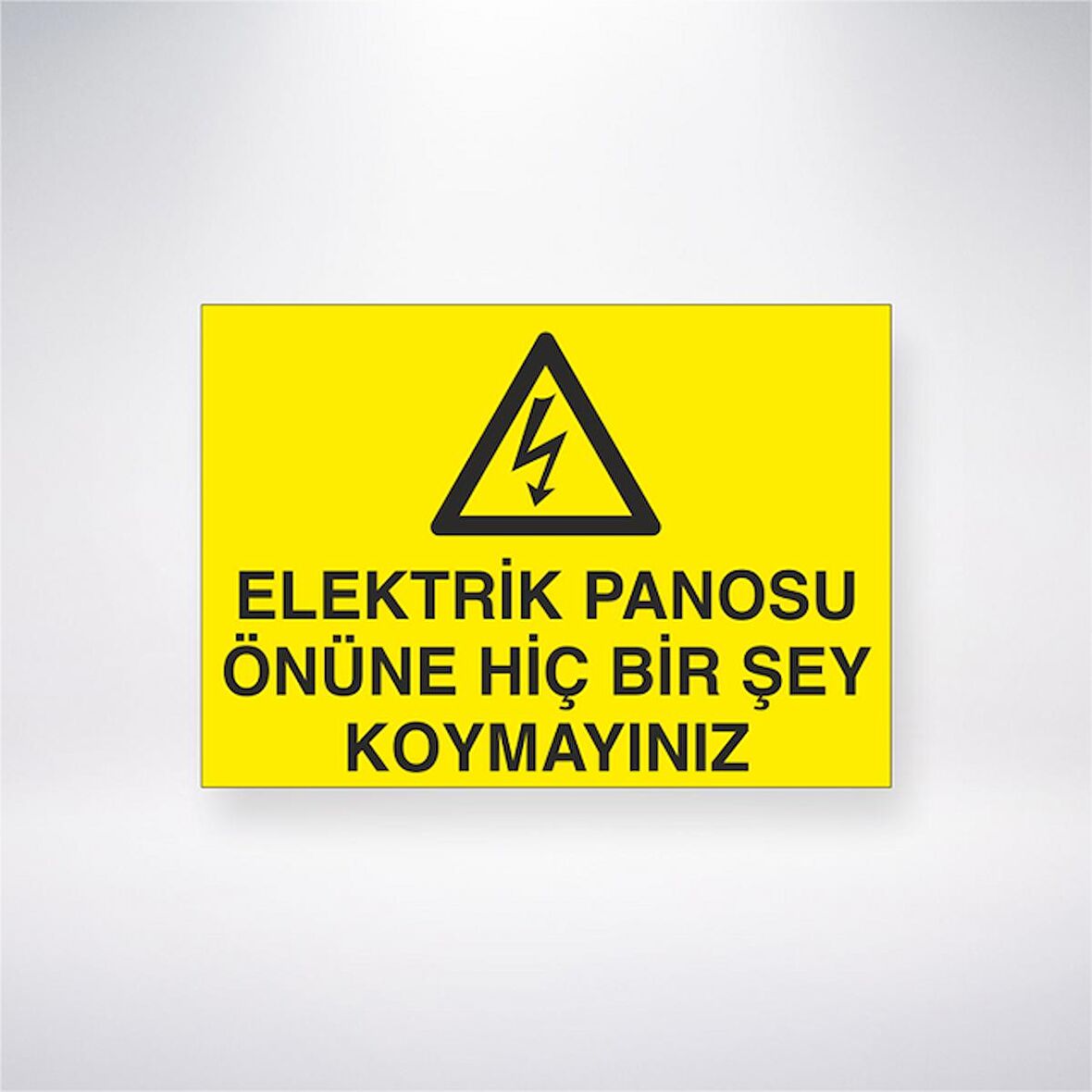 Elektrik Panosu Önüne Hiçbir Şey Koymayınız