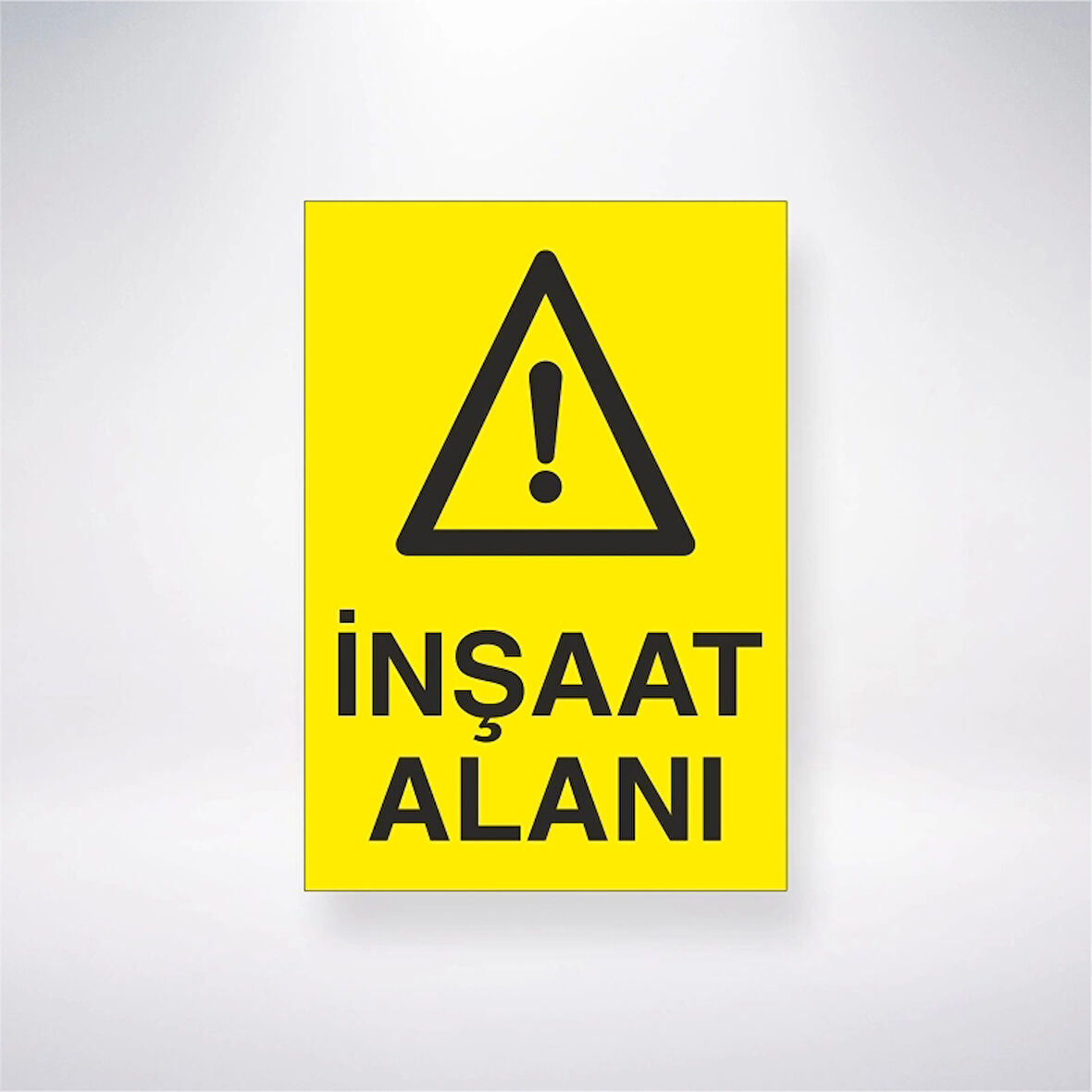 İnşaat Alanı Sticker 20X28 Cm