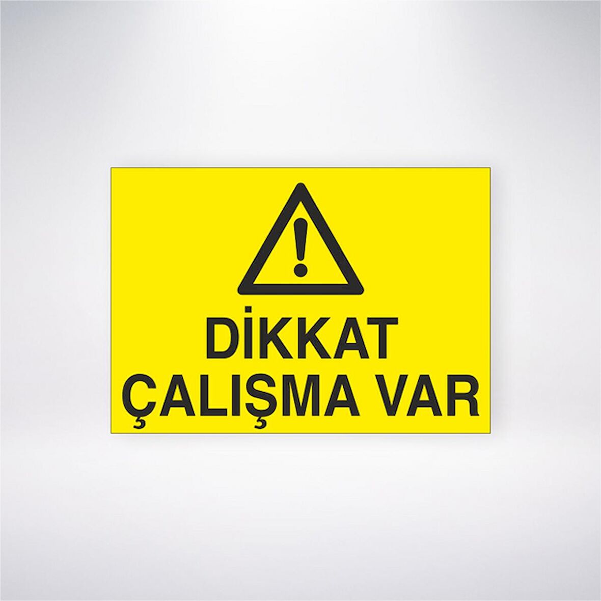 Dikkat Çalışma Var