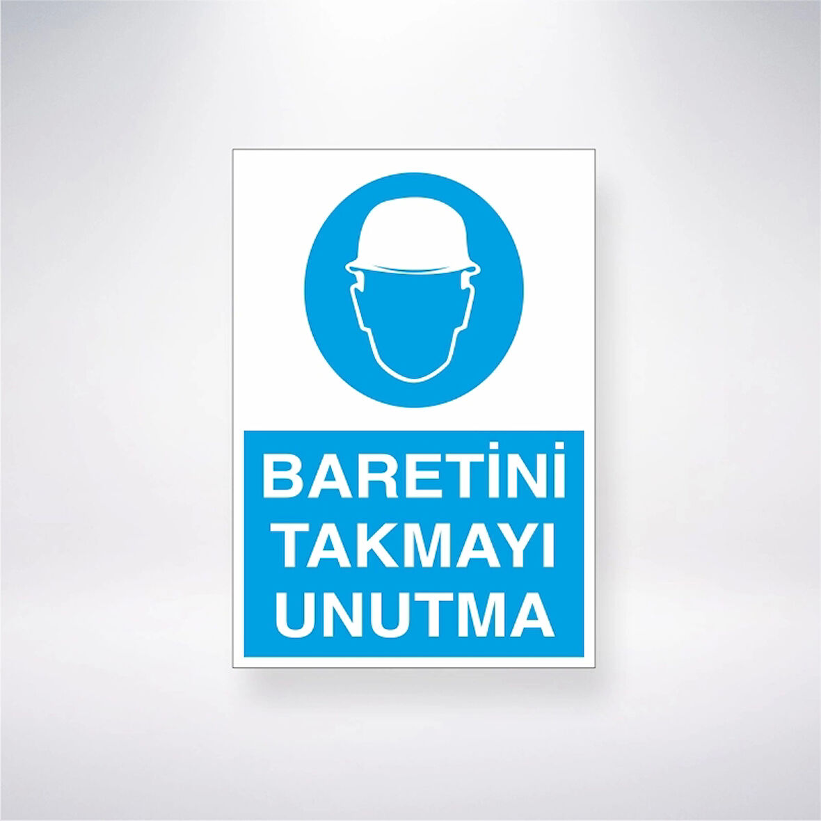 Baretini Takmayı Unutma Sticker 20X28 Cm
