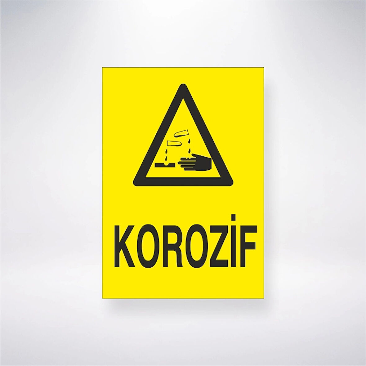 Korozif Sticker 20X28 Cm