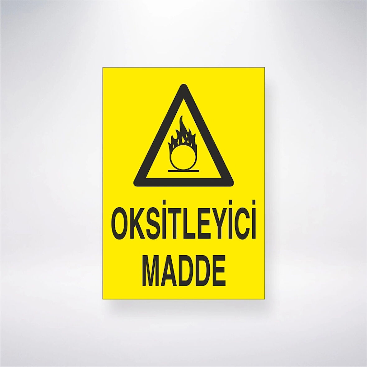 Oksitleyici Madde Sticker 20X28 Cm
