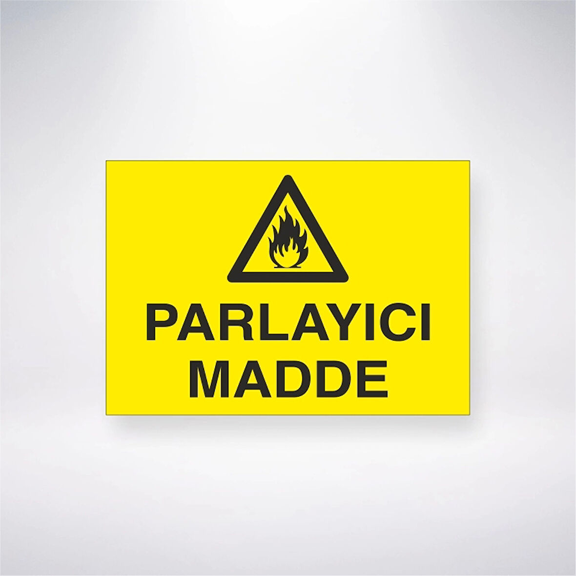 Parlayıcı Madde Sticker 20X28 Cm