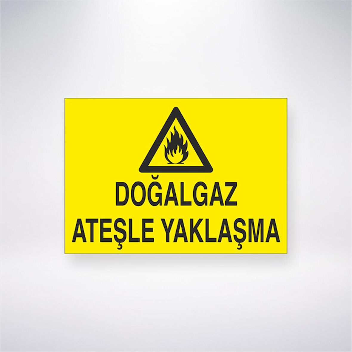 Doğalgaz Ateşle Yaklaşma