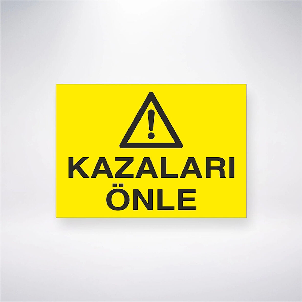 Kazanları Önle Sticker 20X28 Cm
