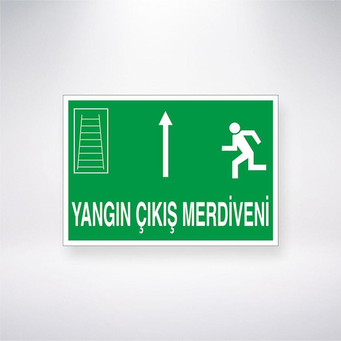 Yangın Çıkış Merdiveni Üstte