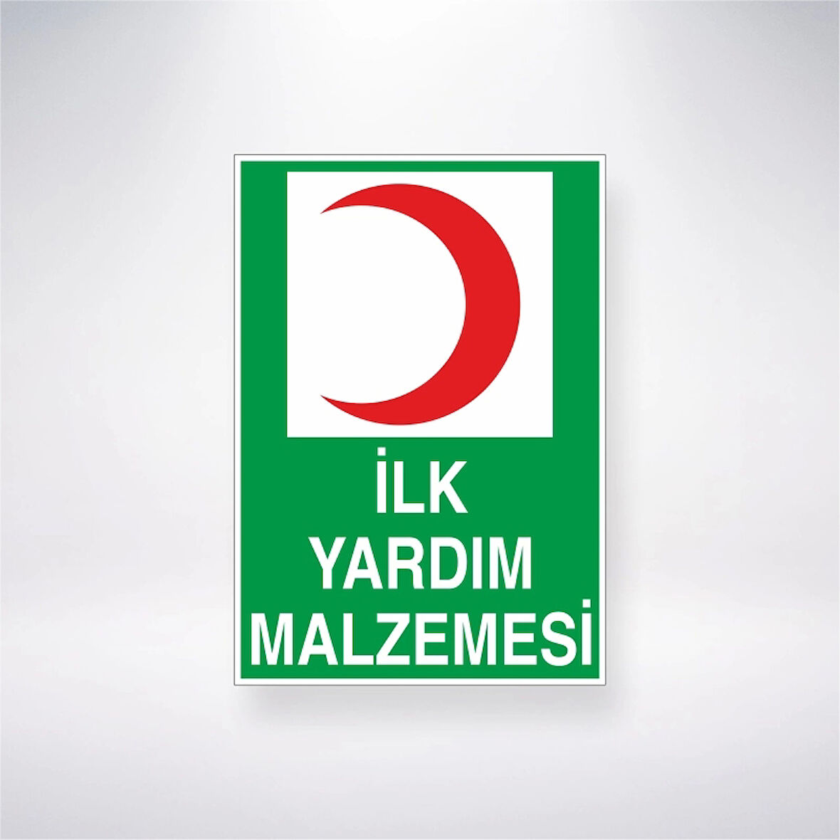 İlk Yardım Malzemesi Sticker 20X28 Cm